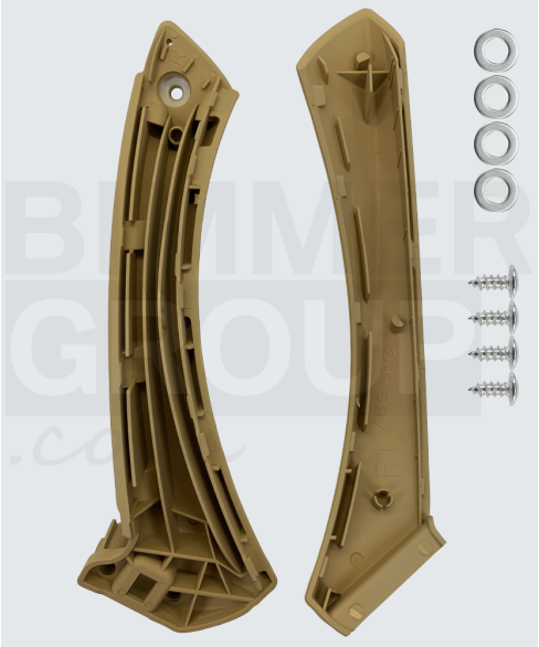 Poignée de porte passager beige pour BMW Série 3 (E90/E91/E92/E93)