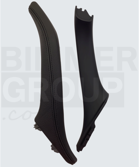 Poignée de porte arrière droite noire pour BMW Série 5 (F10/F11/F07)