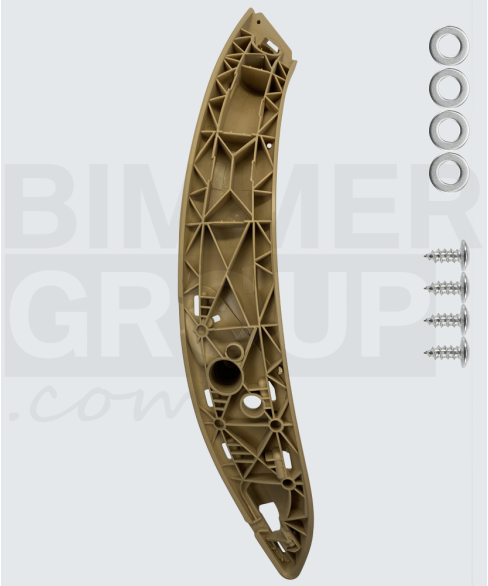 Poignée de porte côté passager beige pour BMW Série 3, Série 4, M3, M4 (F30/F31/F32/F33/F34/F36 F80/F82/F83)